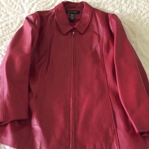 Dialogue Leather Jacket